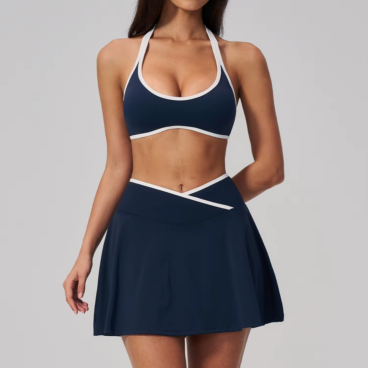 Strapless Skort Set