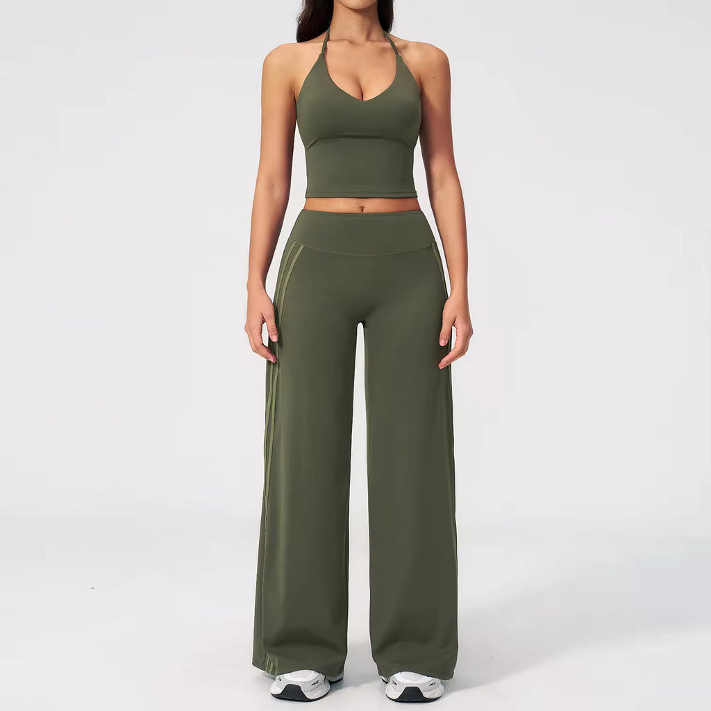 V-Neck Beauty Back Set