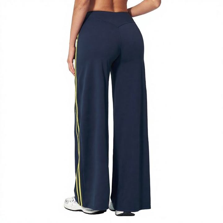 JY Hot Selling New Wide Leg Straight Loose Gym Pants Yoga Dance Loose Gym Sweatpants Women Stretchy Long Pants for Women Workout