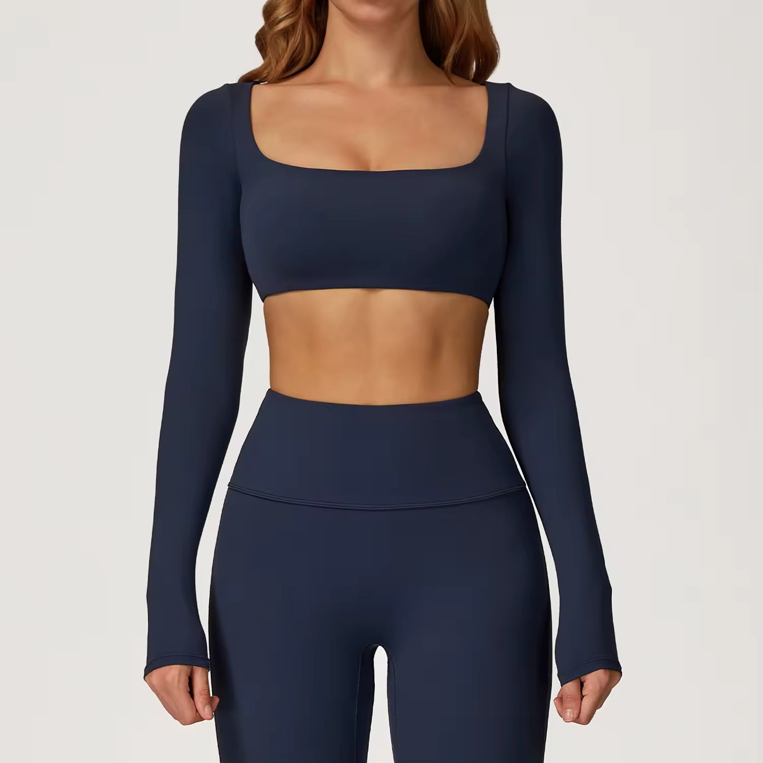 Long Sleeve Fitness Set