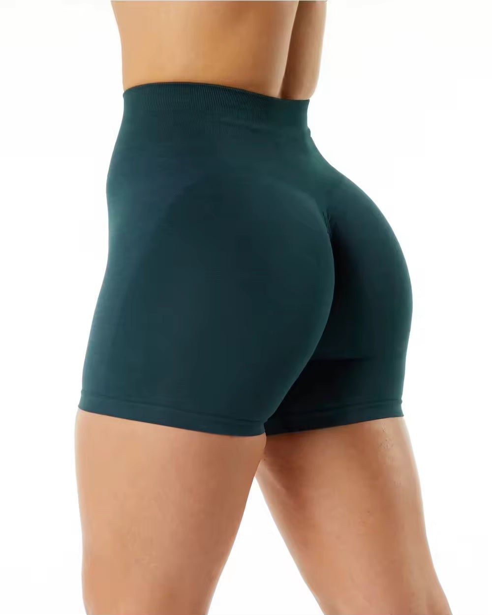 High Waist Scrunch Gym Shorts