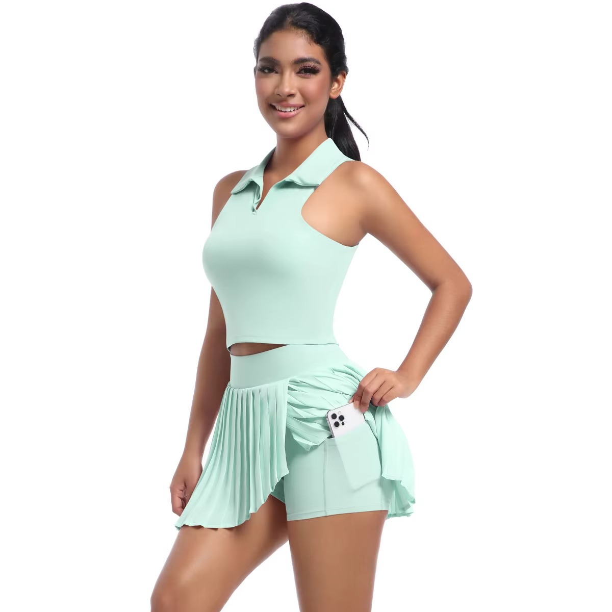 Strappy Active Dress Set