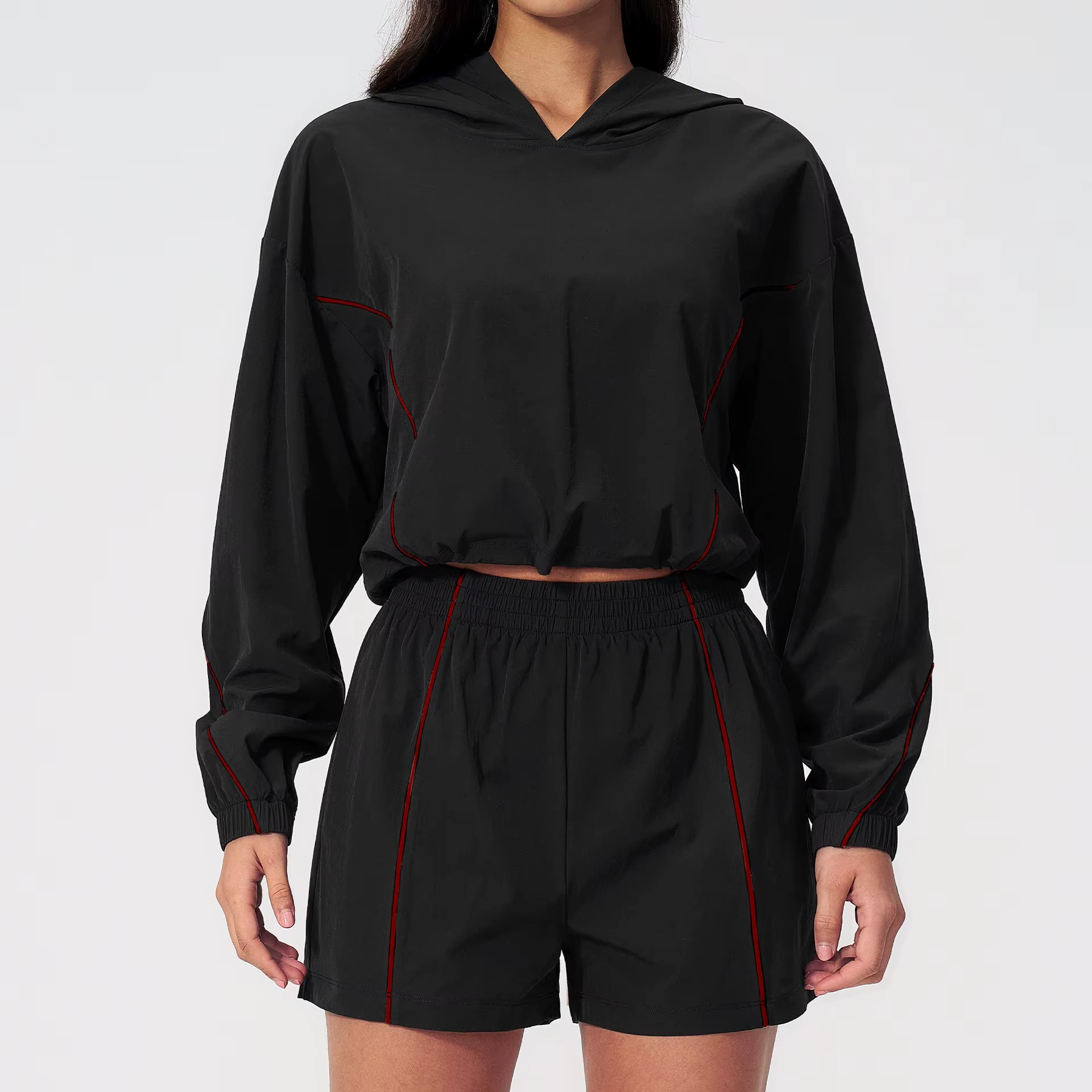 Running Jacket Shorts Set