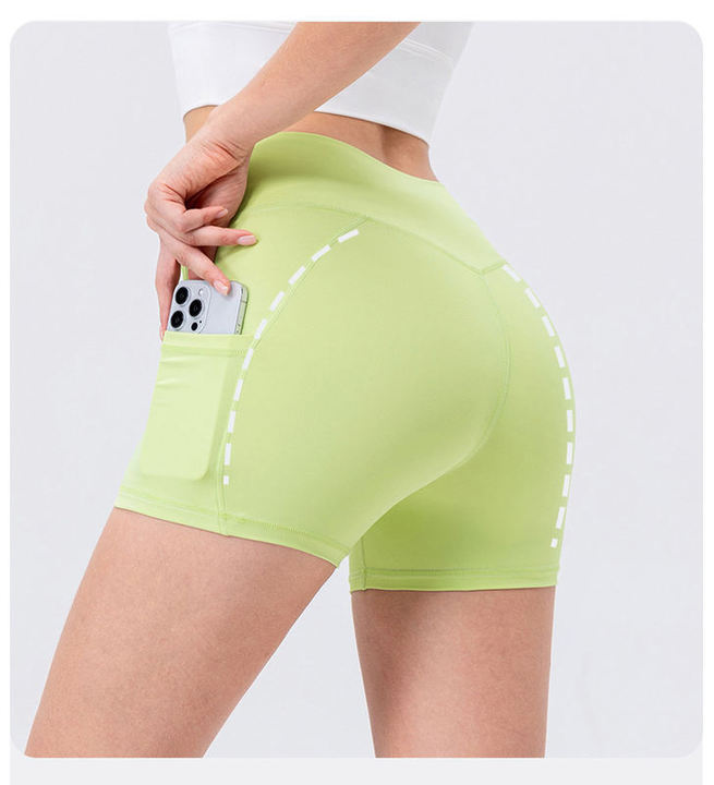 JY New Style Hot Selling Hot Selling Seamless Gym Wear Fitness Yoga Shorts Custom Logo Seamless Scrunch Butt Shorts for Women