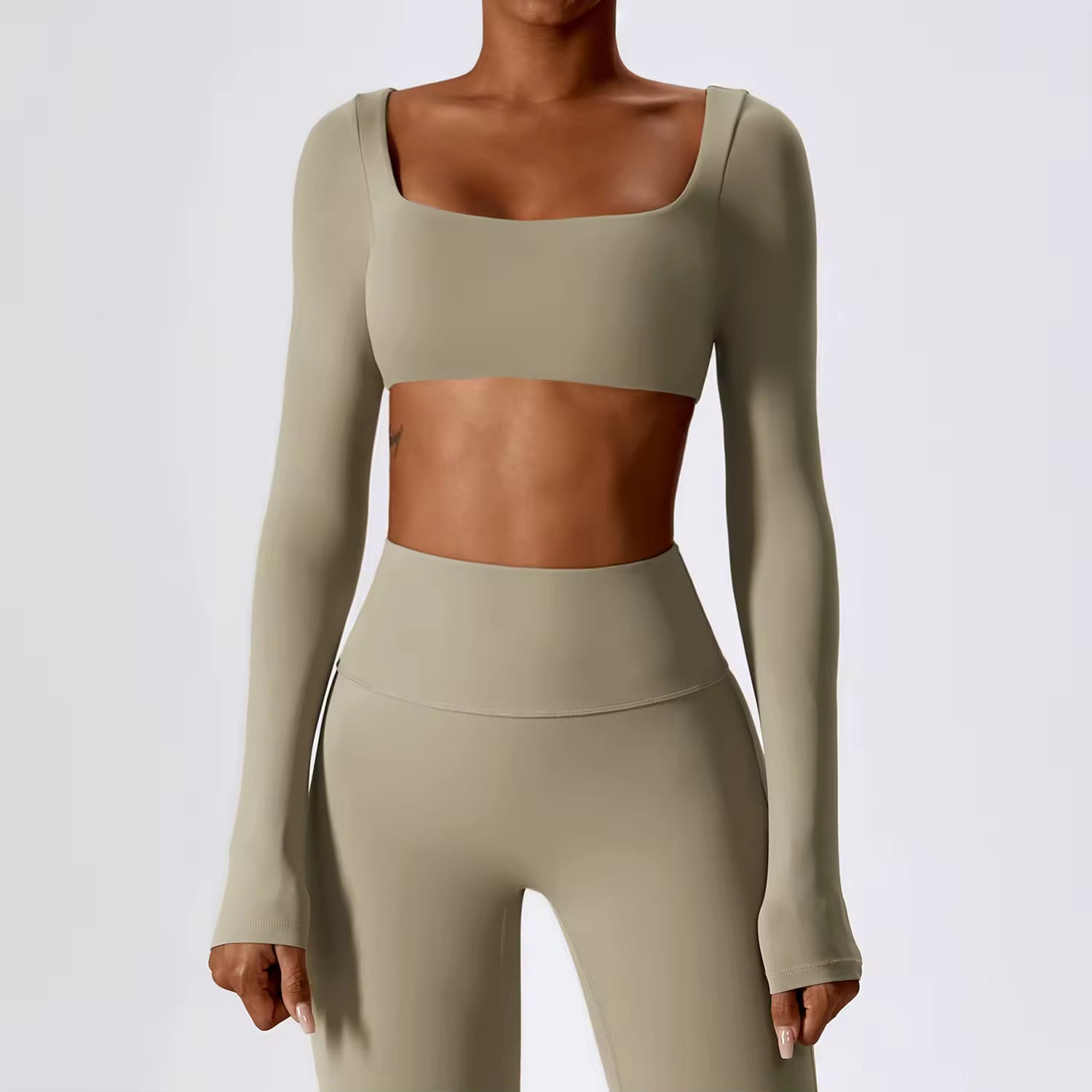 Long Sleeve Fitness Set