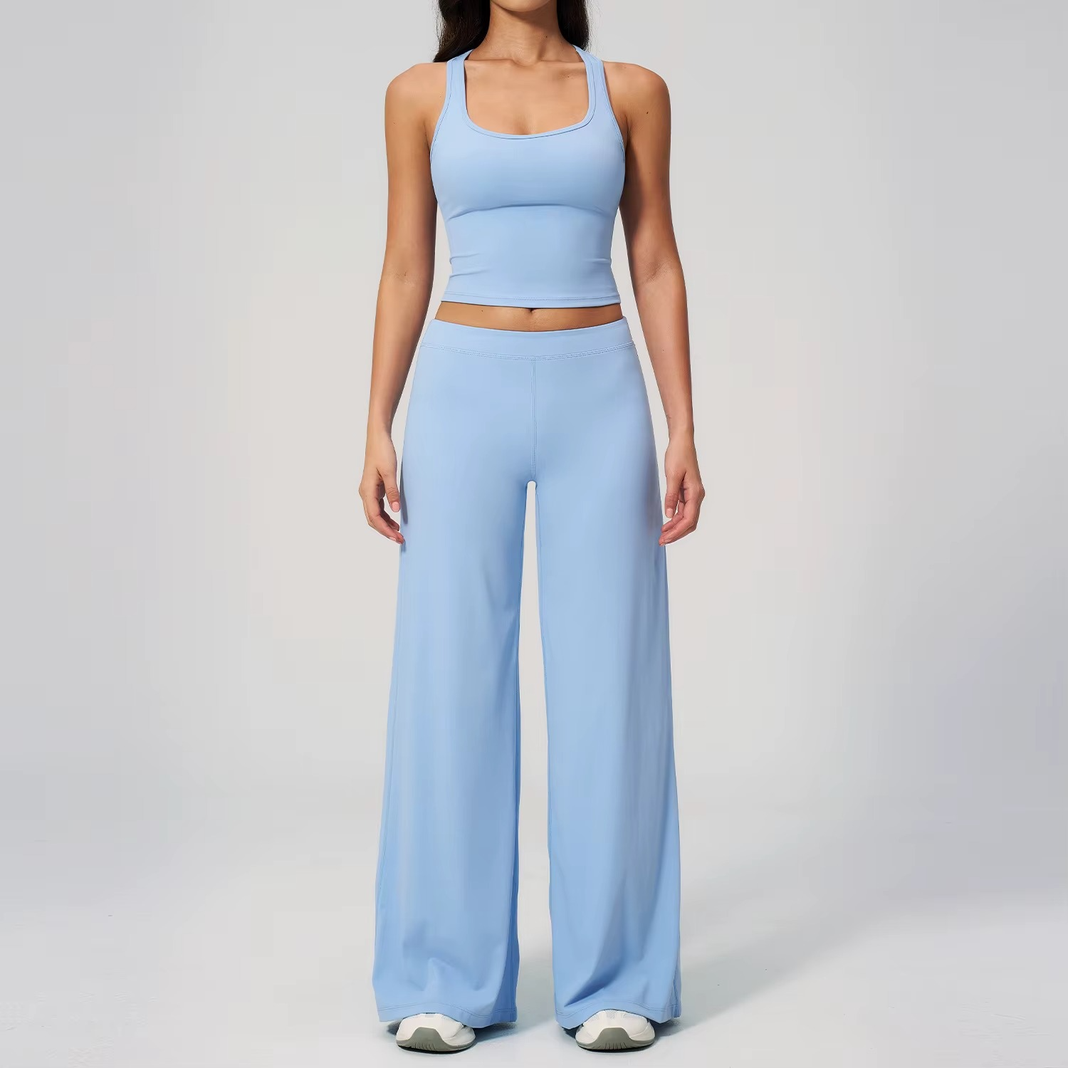 Stand Collar Leggings Set
