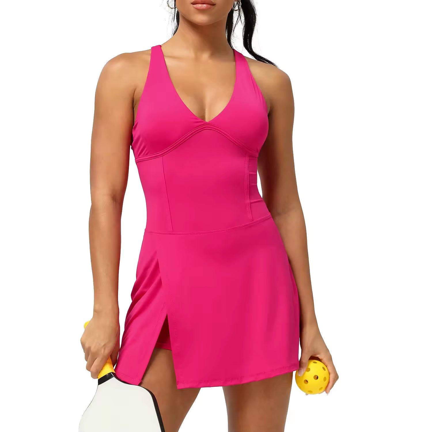 V-Neck Tennis Dress