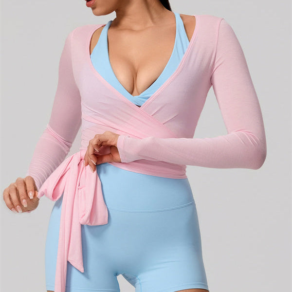 The Lively Long Sleeve Crop Top