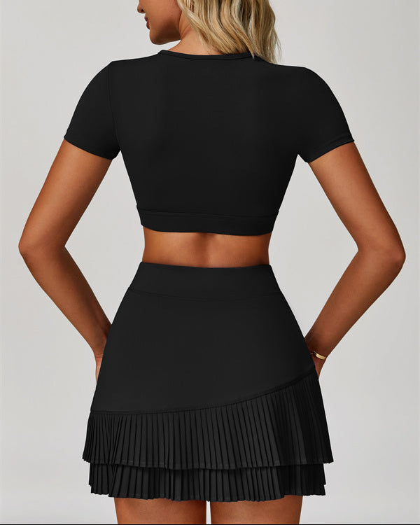 The Lavish Cut-out Crop Top