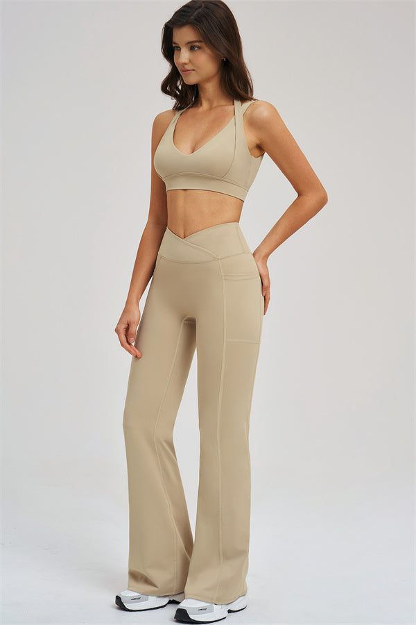 The Flourish Flared Leggings