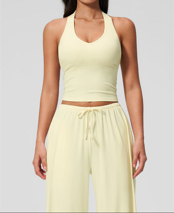 The Sprint Halter Tank Top