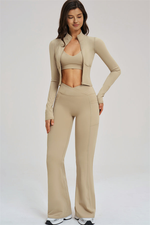 The Flourish Flared Leggings