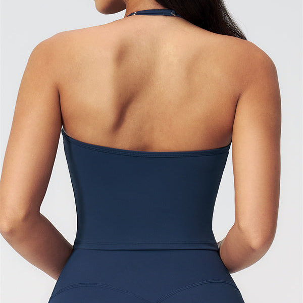 The Twirl Halter Tank Top