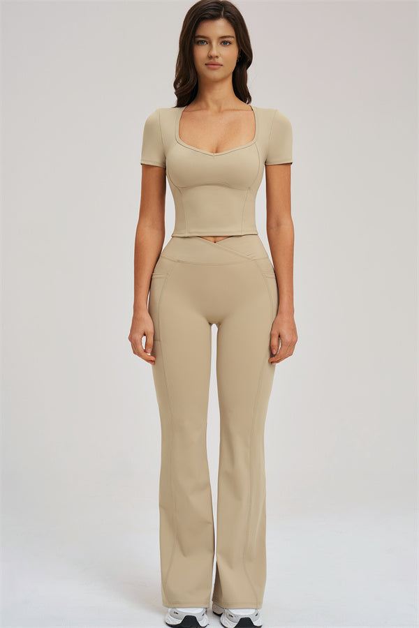 The Flourish Flared Leggings