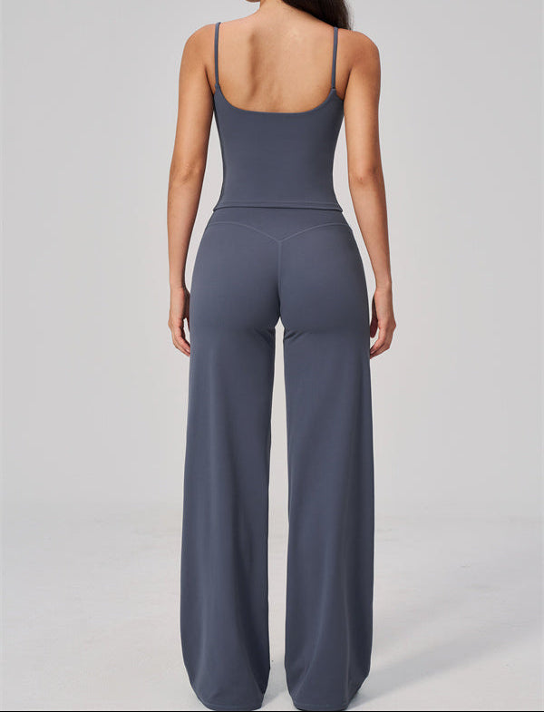 The FlexCore Crop Tank Flared Leggings 2-Piece Set