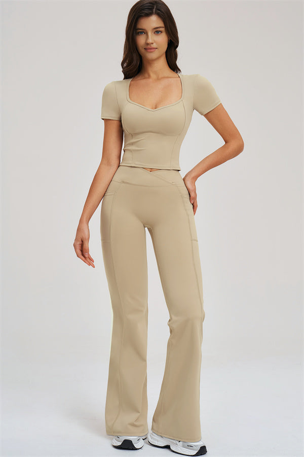 The Flourish Flared Leggings