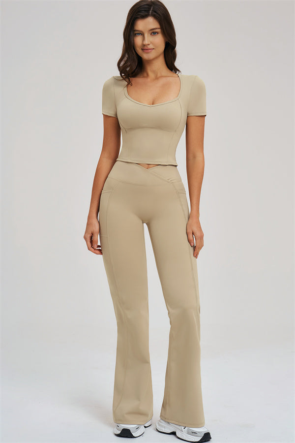 The Flourish Flared Leggings