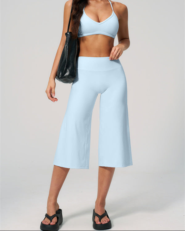 The Nexus Sports Bra Wide-Leg Crop 2-Piece Set