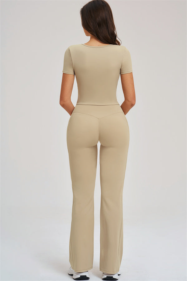 The Flourish Flared Leggings