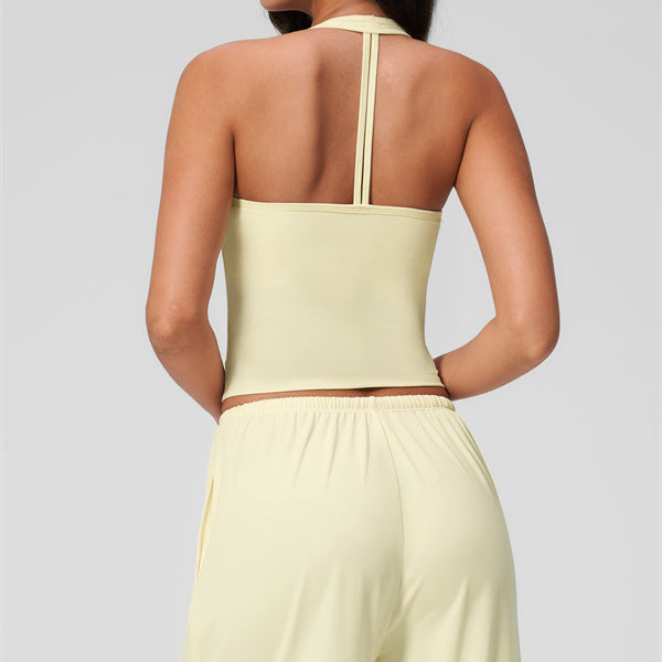 The Sprint Halter Tank Top