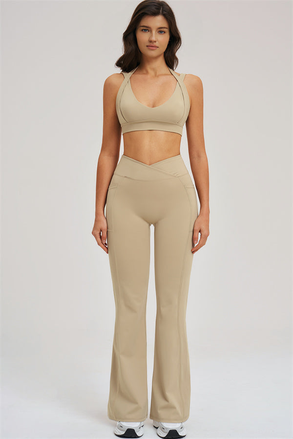 The Flourish Flared Leggings