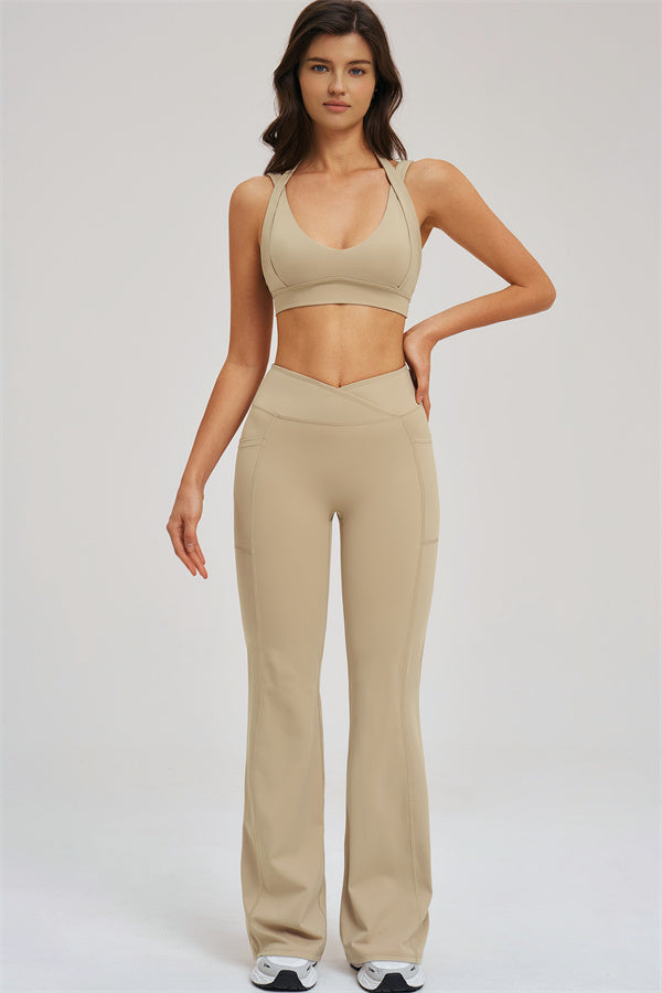 The Flourish Flared Leggings