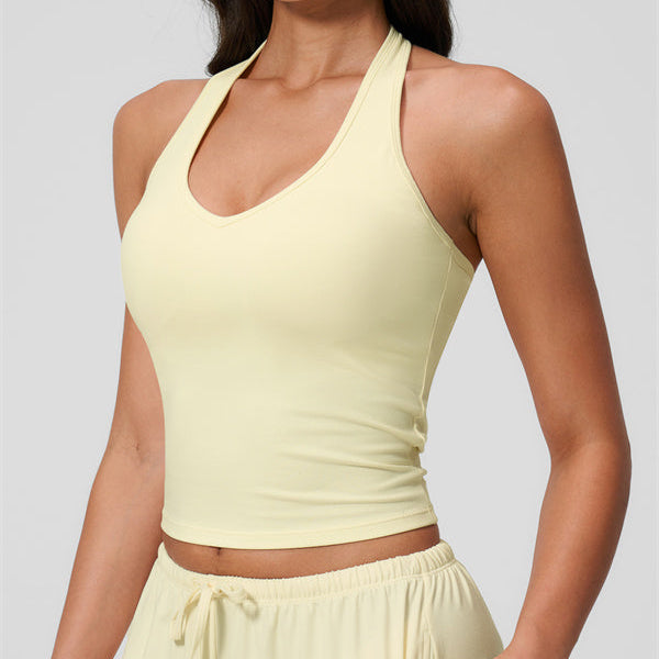 The Sprint Halter Tank Top