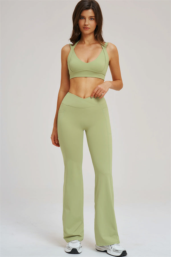 The Flourish Flared Leggings
