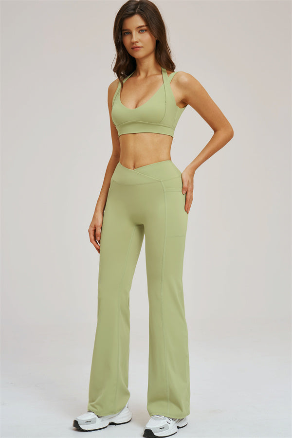 The Flourish Flared Leggings