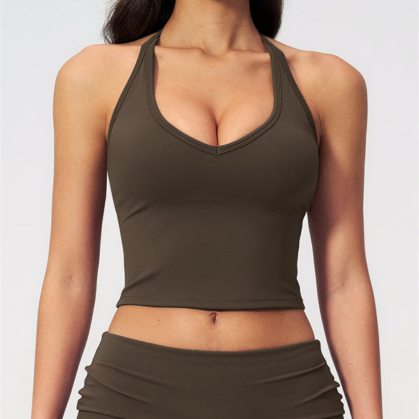 The Twirl Halter Tank Top