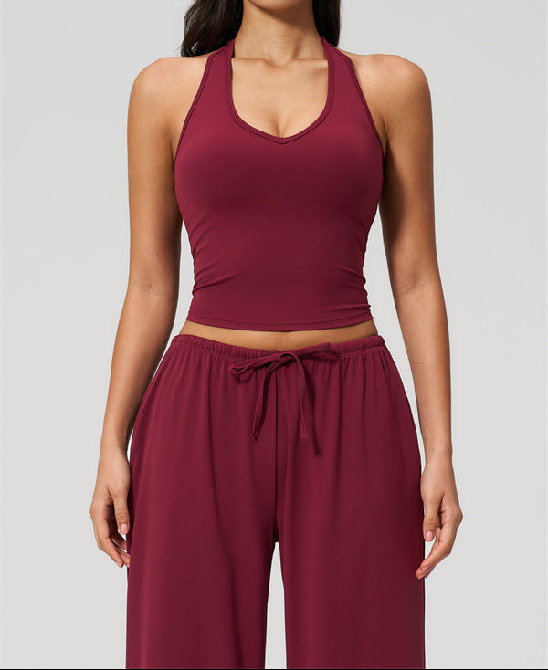 The Sprint Halter Tank Top
