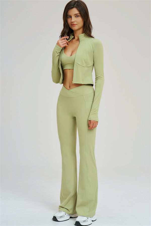 The Flourish Flared Leggings