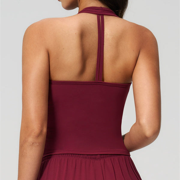 The Sprint Halter Tank Top