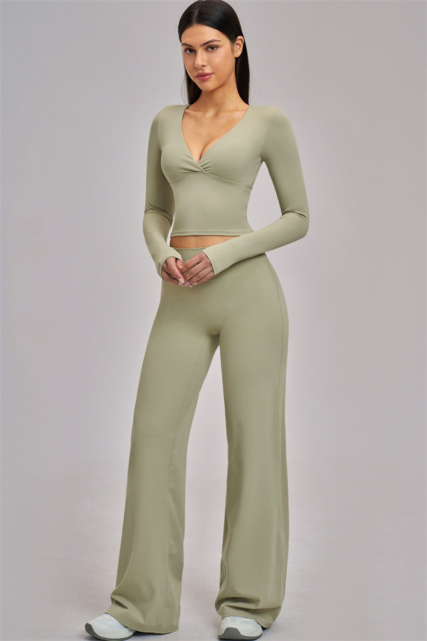 The FlexCore Flared Leggings