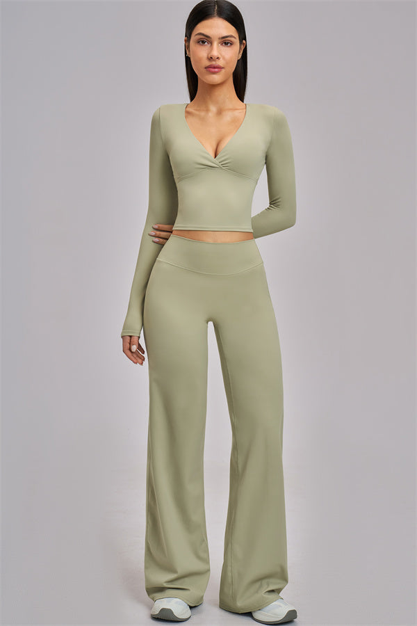 The FlexCore Flared Leggings