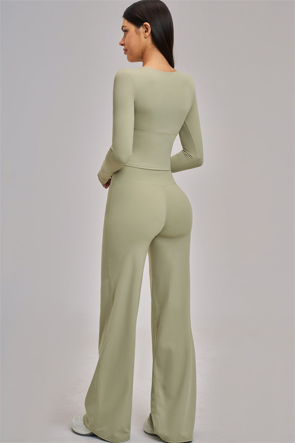 The FlexCore Flared Leggings