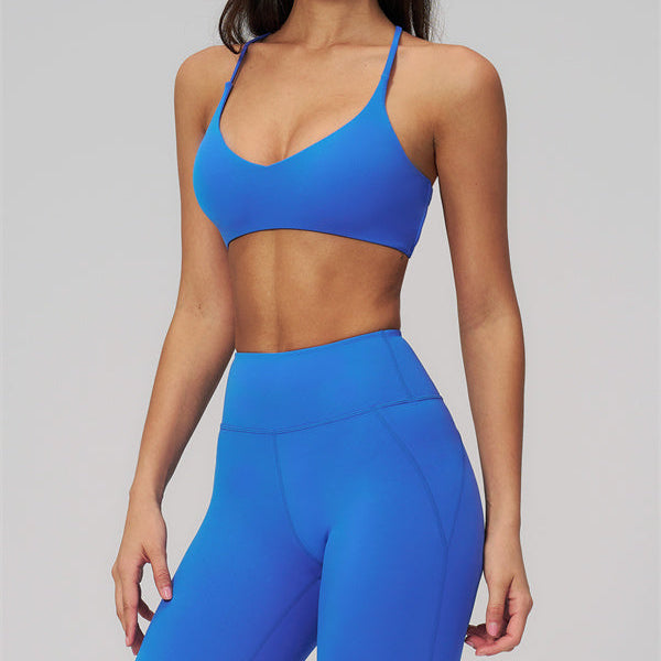 The Bold Cross Back Sports Bra