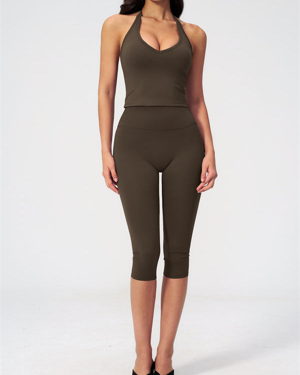 The Twirl Halter Tank Top