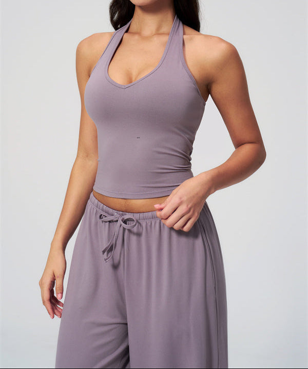 The Sprint Halter Tank Top