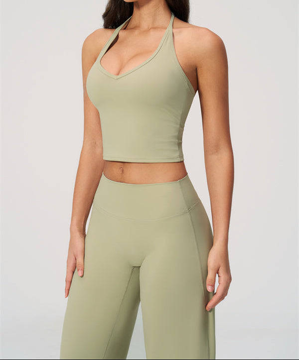 The Twirl Halter Tank Top