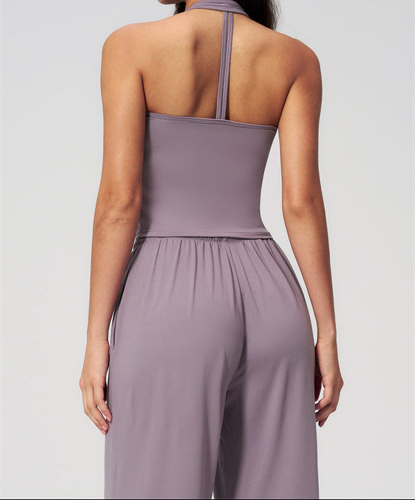 The Sprint Halter Tank Top