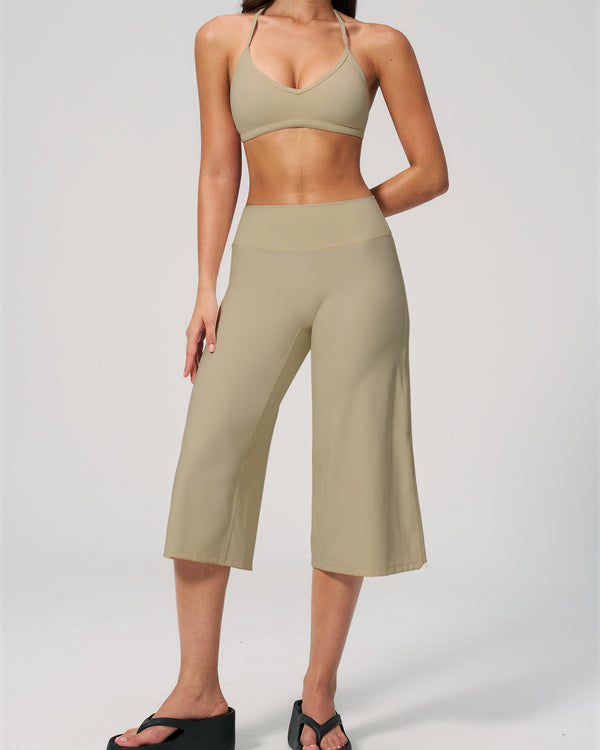 The Nexus Sports Bra Wide-Leg Crop 2-Piece Set