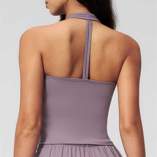 The Sprint Halter Tank Top