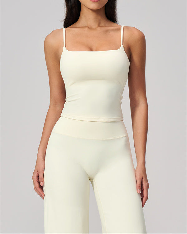 The FlexCore Crop Tank Flared Leggings 2-Piece Set