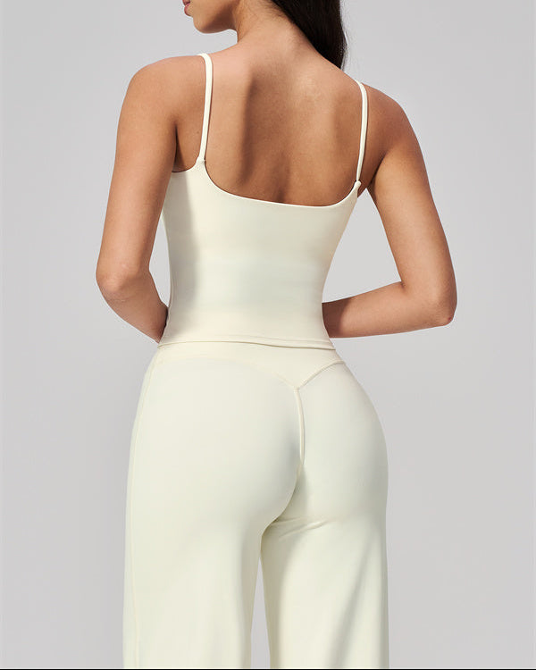 The FlexCore Crop Tank Flared Leggings 2-Piece Set