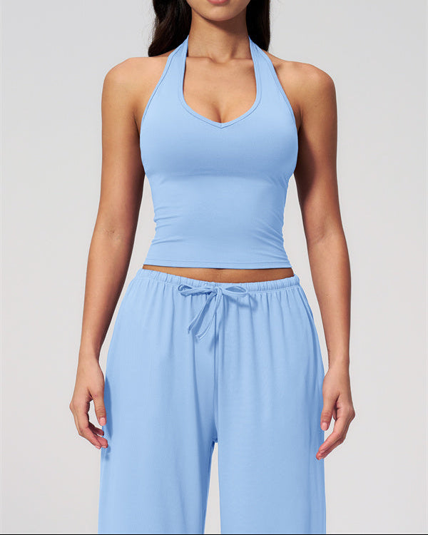 The Sprint Halter Tank Top