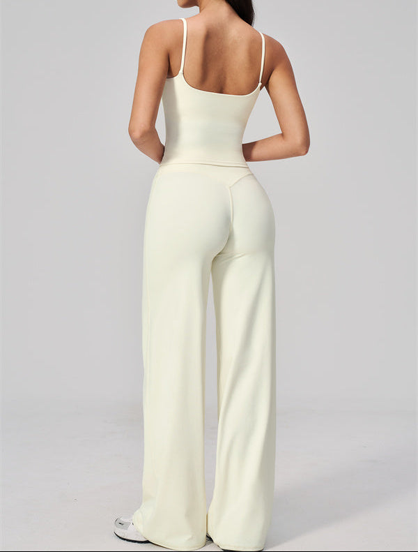 The FlexCore Crop Tank Flared Leggings 2-Piece Set