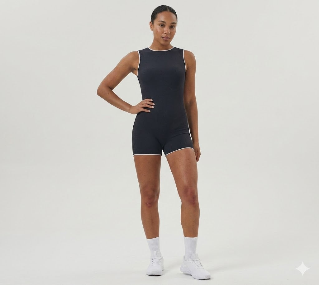 Hollow-Back Bodysuit
