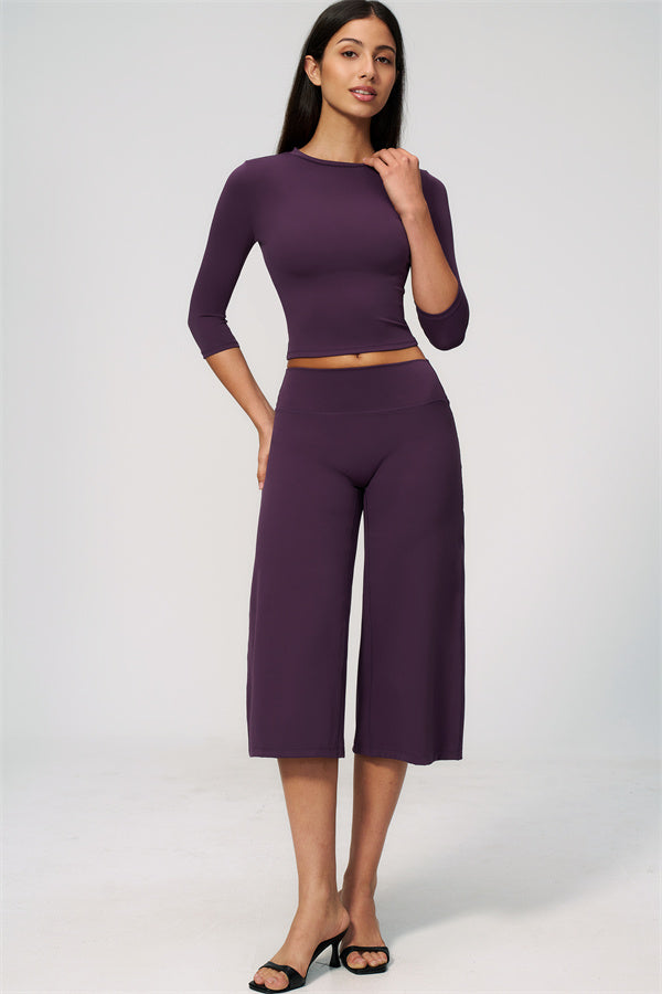 The Nexus Wide-Leg Crop