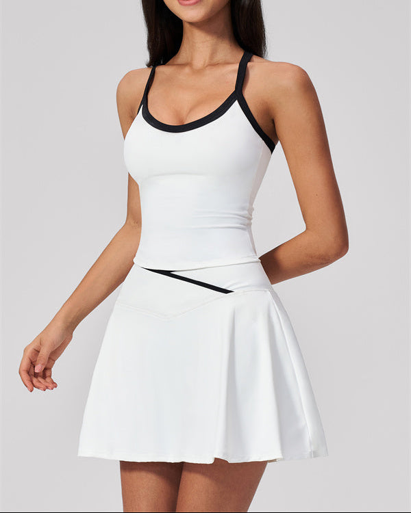 The Spunk Crop Top Skirt 2-Piece Set